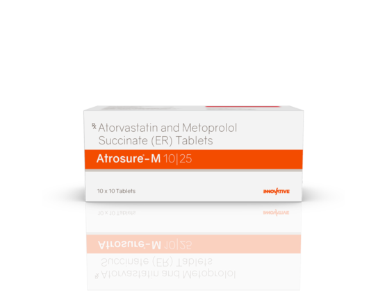 Atrosure-M 10 25 Tablets IOSIS REMEDIES Front