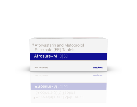 Atrosure-M 10 50 Tablets IOSIS REMEDIES Front