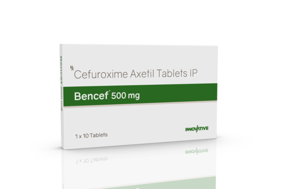 Bencef 500 Tablets (Polestar) (Inner) Left