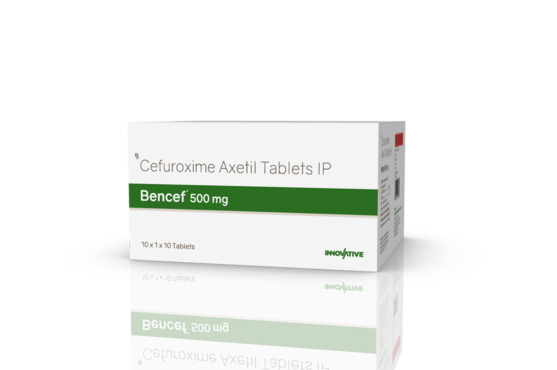 Bencef 500 Tablets (Polestar) (Outer) Right