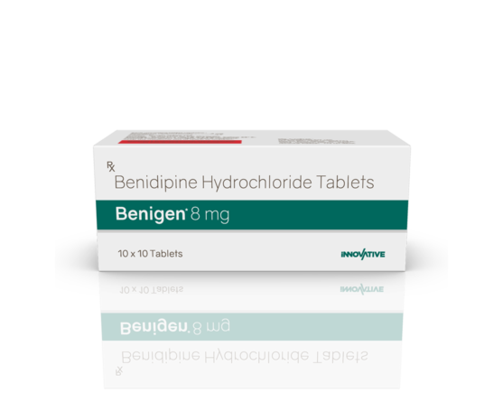 Benigen 8 mg Tablets (IOSIS) Front
