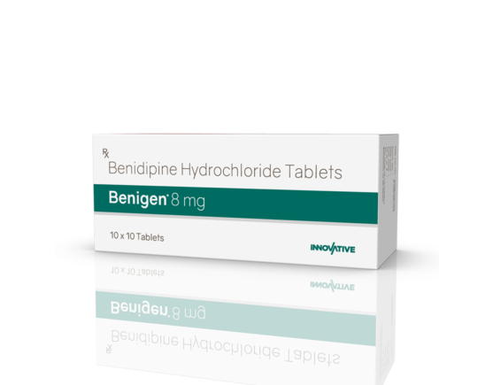 Benigen 8 mg Tablets (IOSIS) Right