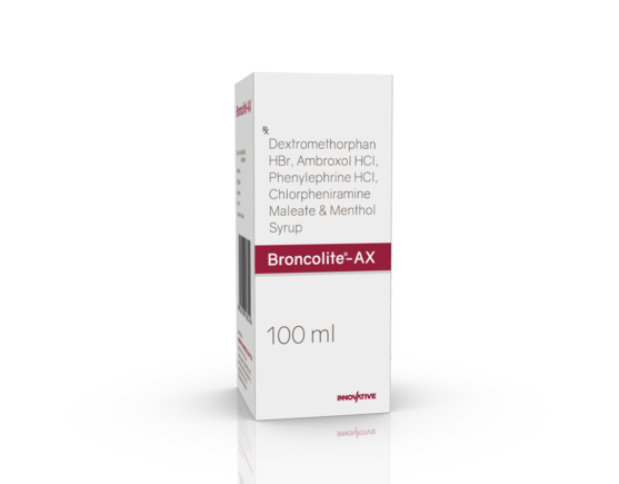 Broncolite-AX Syrup 100 ml (IOSIS) Left