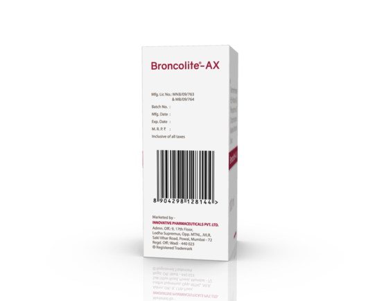 Broncolite-AX Syrup 100 ml (IOSIS) Right Side