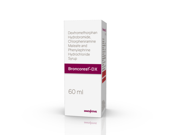 Broncorest-DX Syrup 60 ml (IOSIS) Right