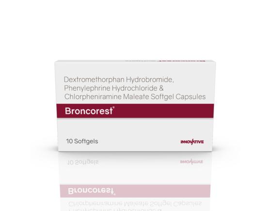 Broncorest Softgels (Capsoft) (Inner) Front