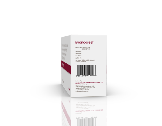 Broncorest Softgels (Capsoft) (Outer) Barcode