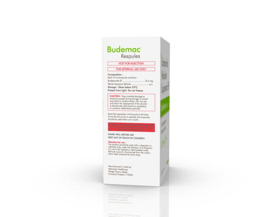 Budemac Respules (Aishwarya Healthcare) Right Side