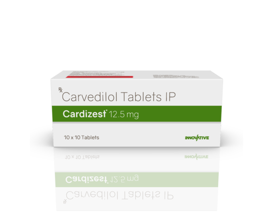 Cardizest 12.5 Tablets (IOSIS) Front