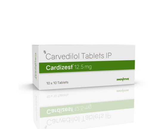 Cardizest 12.5 Tablets (IOSIS) Left