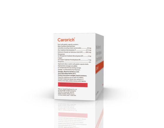 Carorich Softgels (Capsoft) (Outer) Composition