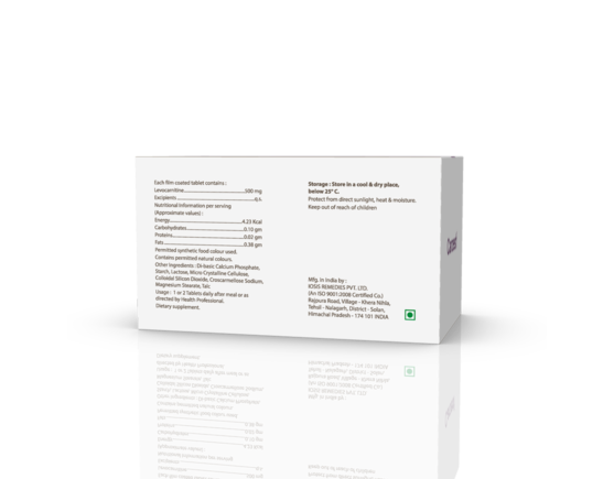 Carzest 500 mg Tablets (IOSIS) Composition