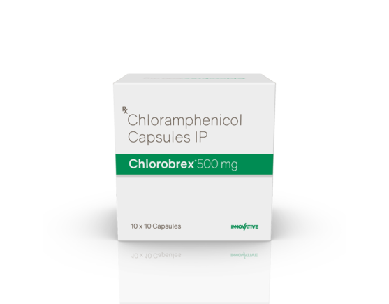 Chlorobrex 500 mg Capsules (IOSIS) Front