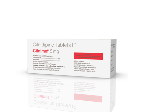 Cilnimet 5 mg Tablets (IOSIS) Right Side