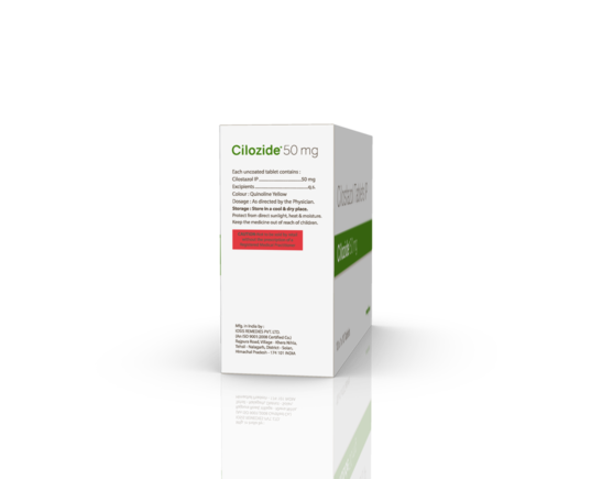 Cilozide 50 mg Tablets (IOSIS) Composition