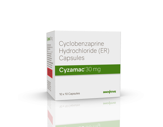 Cyzamac 30 mg (ER) Capsules (IOSIS) Left