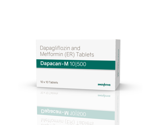 Dapacan-M 10 500 Tablets (IOSIS) Right