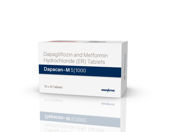 Dapacan-M 5 1000 mg Tablets (IOSIS) Right