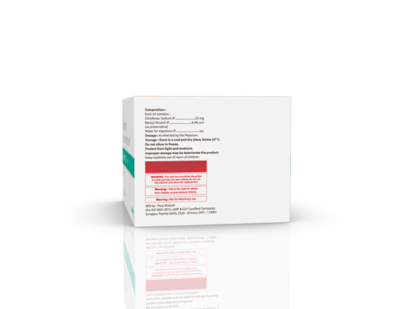 Diclozed 75 mg Injection 3 ml (Blister) (Pace Biotech) Composition