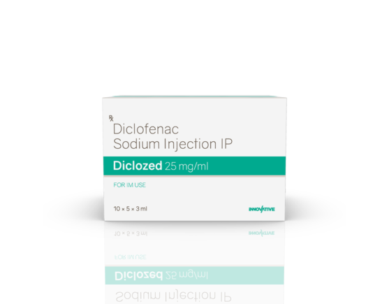 Diclozed 75 mg Injection 3 ml (Blister) (Pace Biotech) Front