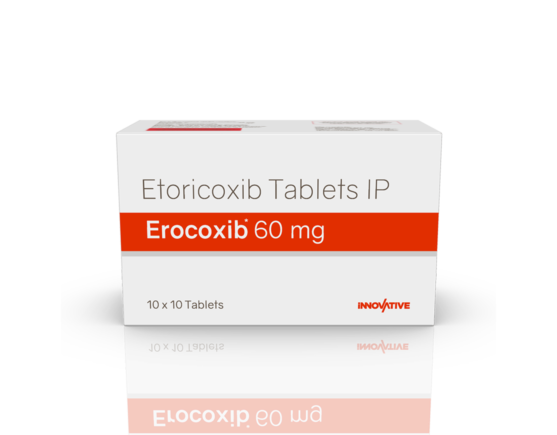 Erocoxib 60 mg Tablets (IOSIS) Front