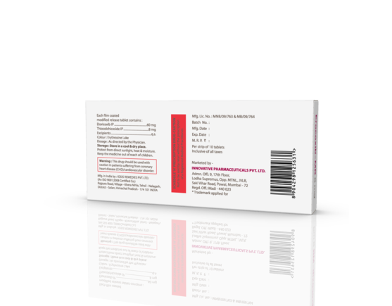 Erocoxib-MR 8 mg Tablets (IOSIS) Back