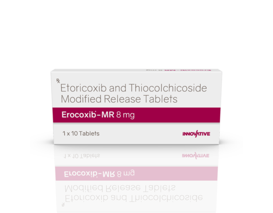 Erocoxib-MR 8 mg Tablets (IOSIS) Front