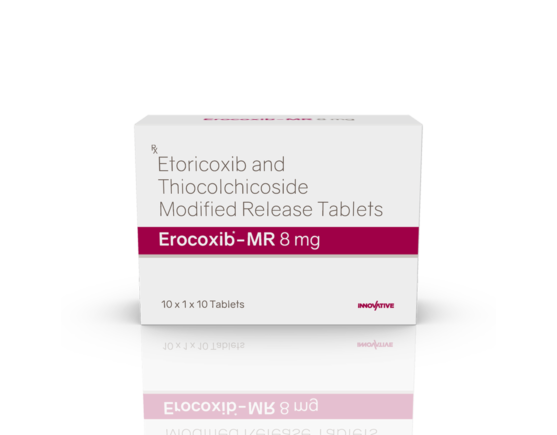 Erocoxib-MR 8 mg Tablets (IOSIS) Front (2)