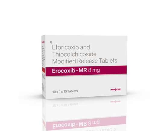 Erocoxib-MR 8 mg Tablets (IOSIS) Left (2)