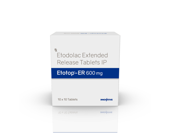 Etotop-ER 600 mg Tablets (IOSIS) Front