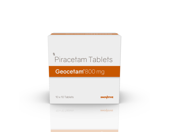 Geocetam 800 mg Tablets (IOSIS) Front