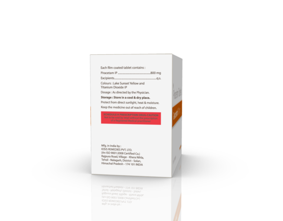 Geocetam 800 mg Tablets (IOSIS) Right Side