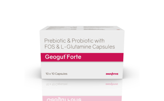 Geogut Forte Capsules Front