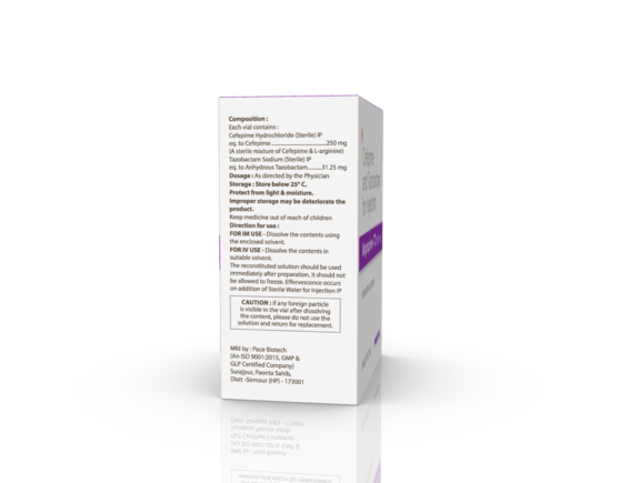 Magnapime-TZ 281.25 mg Injection (Pace Biotech) Right Side