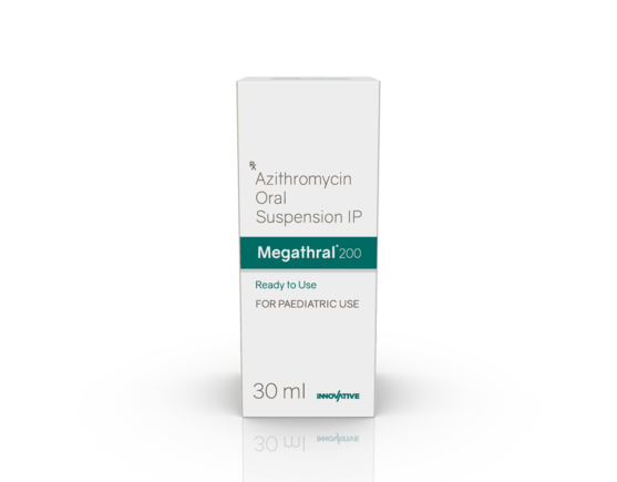 Megathral 200 mg Suspension 30 ml (IOSIS) Front