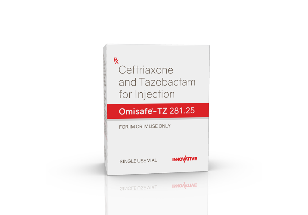 Omisafe-TZ 281.25 mg Injection Suppliers in India