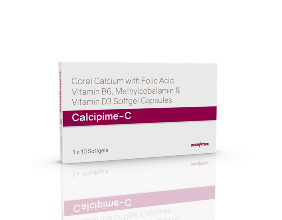 Calcipime-C Softgels (Capsoft) (Inner) Left