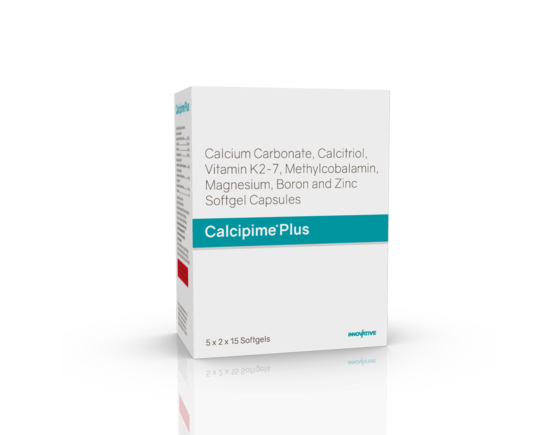 Calcipime Plus Softgels (Capsoft) (Outer) Left