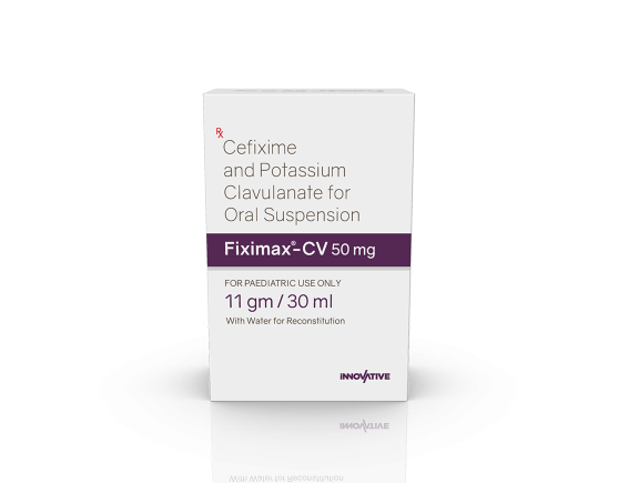 Fiximax-CV 50 mg Dry Syrup (Polestar) Front