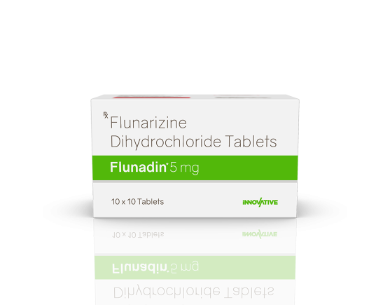 Flunadin 5 mg Tablets (IOSIS) Front