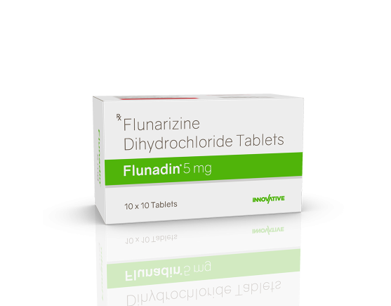 Flunadin 5 mg Tablets (IOSIS) Left