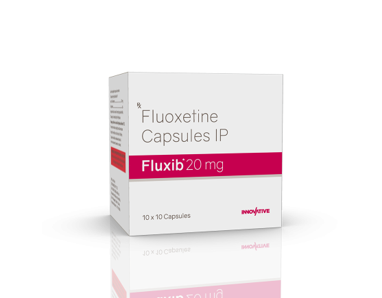 Fluxib 20 mg Capsules (IOSIS) Left
