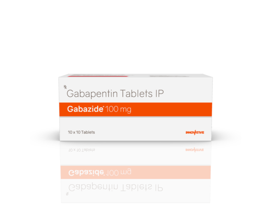 Gabazide 100 mg Tablets (IOSIS) Front