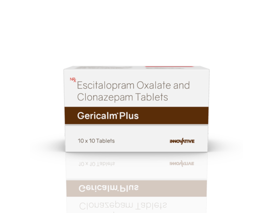 Gericalm Plus Tablets (IOSIS) Front