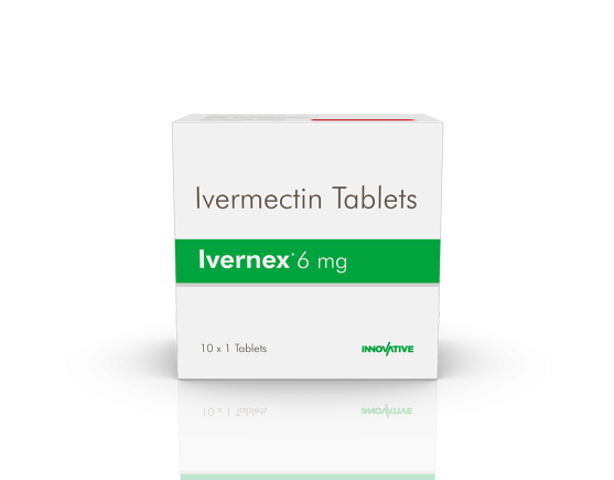 Ivernex 6 mg Tablet (IOSIS) Front