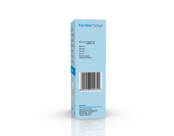 Kardew Softgels (Capsoft) Left Side