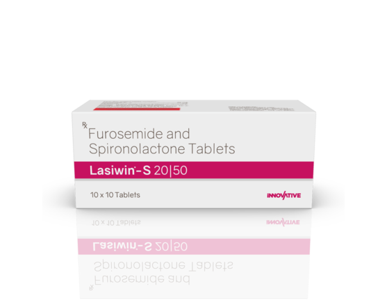 Lasiwin-S 20 50 Tablets (IOSIS) Front