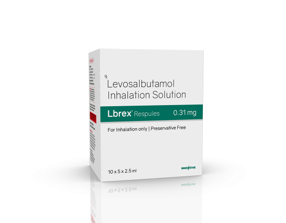 Lbrex 0.31 mg Respules (Legency) Left
