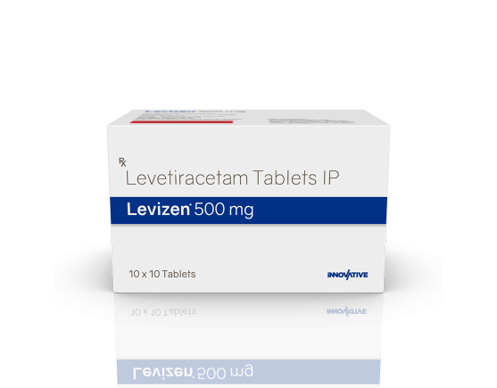 Levizen 500 Tablets (IOSIS) Front