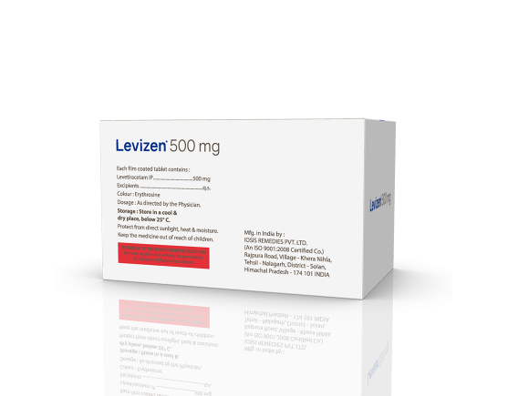 Levizen 500 Tablets (IOSIS) Right Side